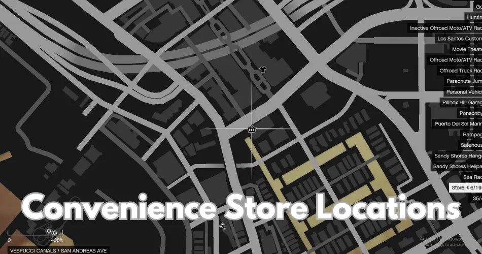 Convenience Store Locations