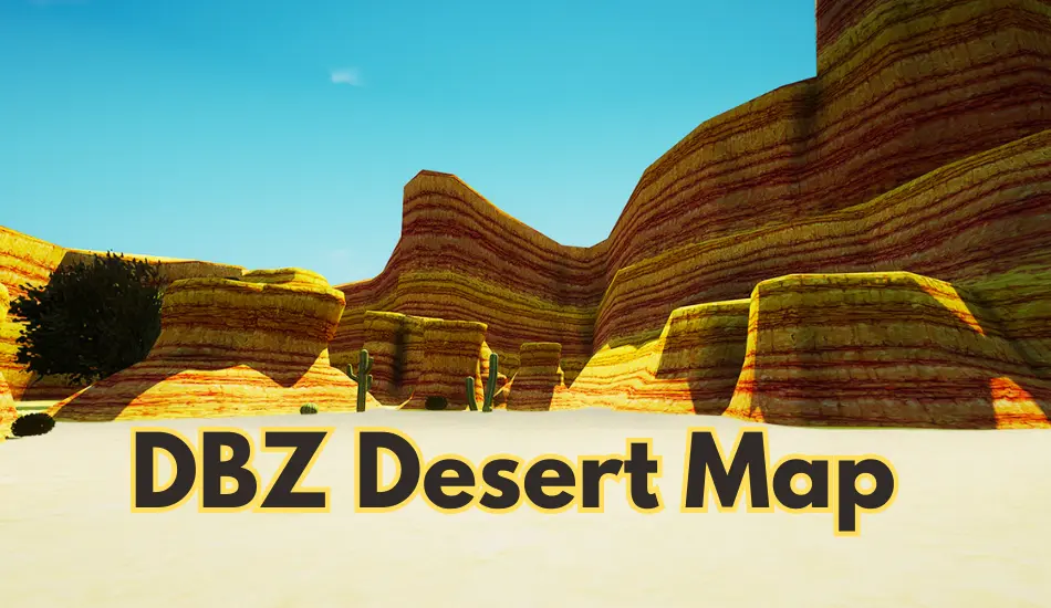 DBZ Desert Map Addon Prop